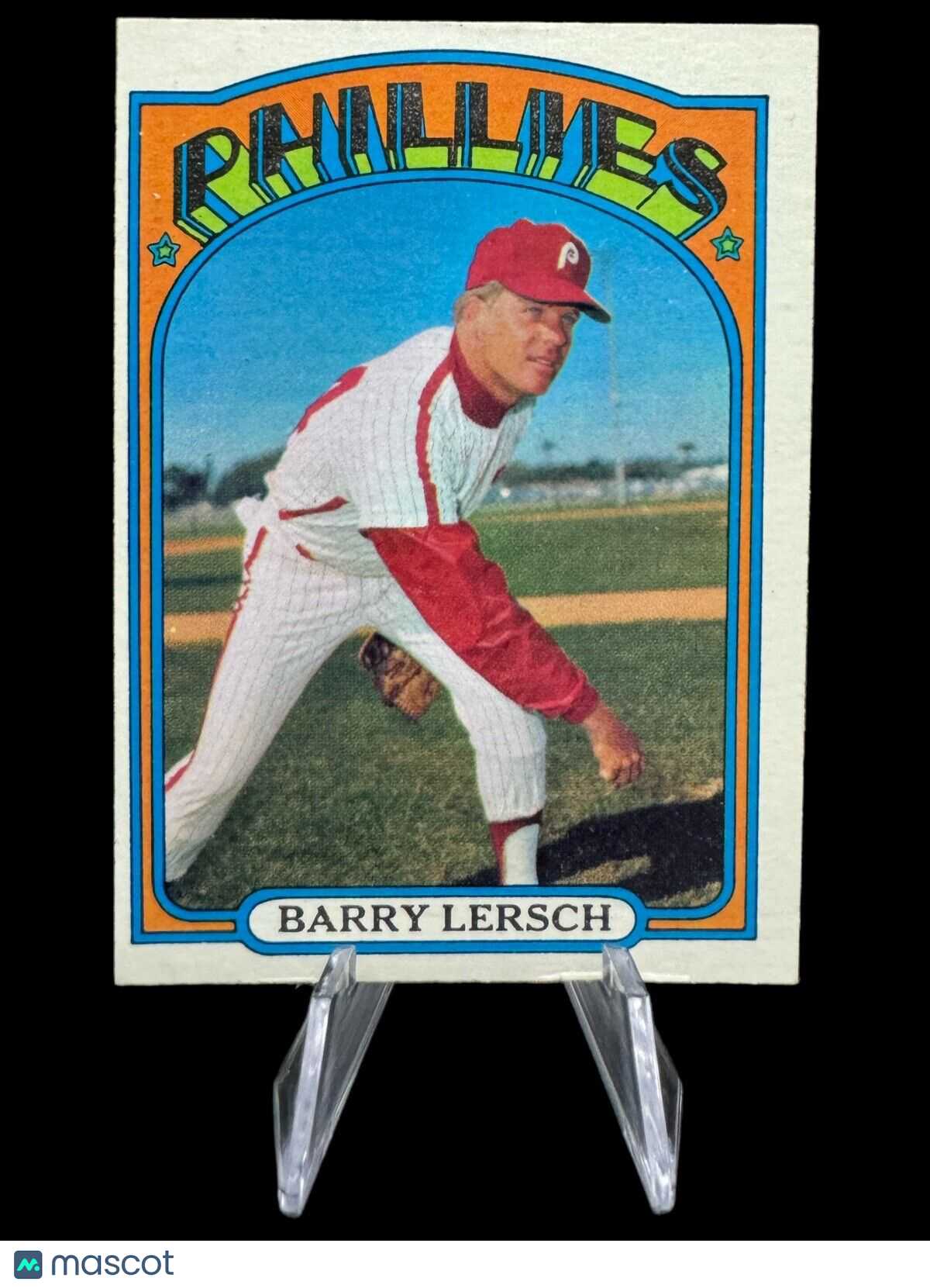 1972 Topps Barry Lersch Philadelphia Phillies #453