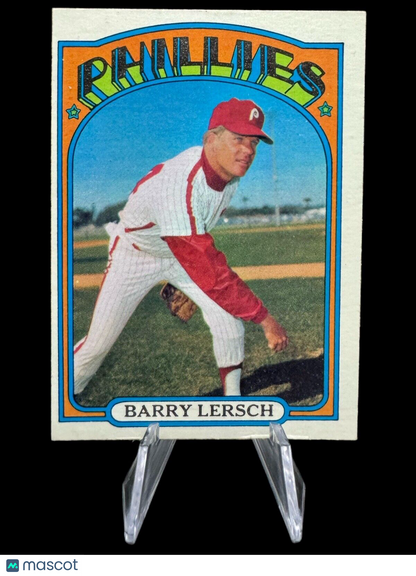 1972 Topps Barry Lersch Philadelphia Phillies #453
