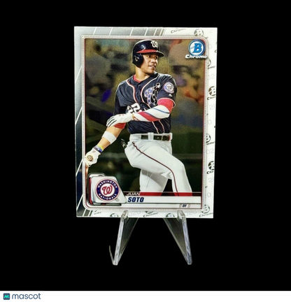 2020 Bowman Chrome Juan Soto Washington Nationals #54