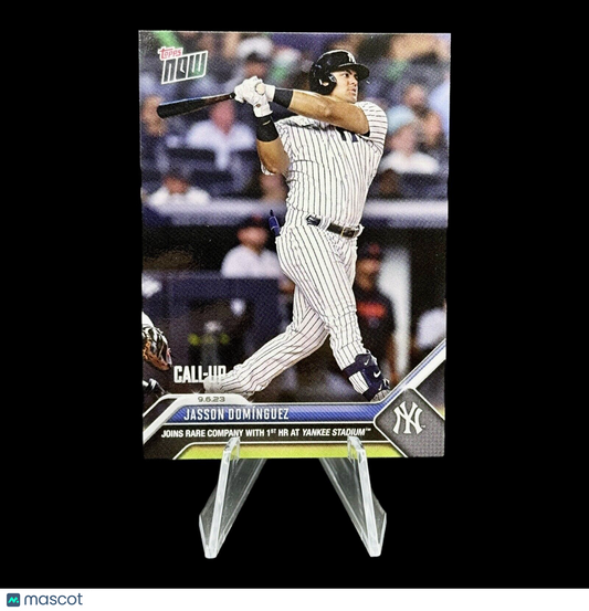 2023 TOPPS NOW #827 JASSON DOMINGUEZ YANKEES CALL UP