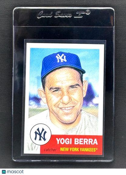 Yogi Berra 2021 Topps Living Set #400 - Mint To Near Mint