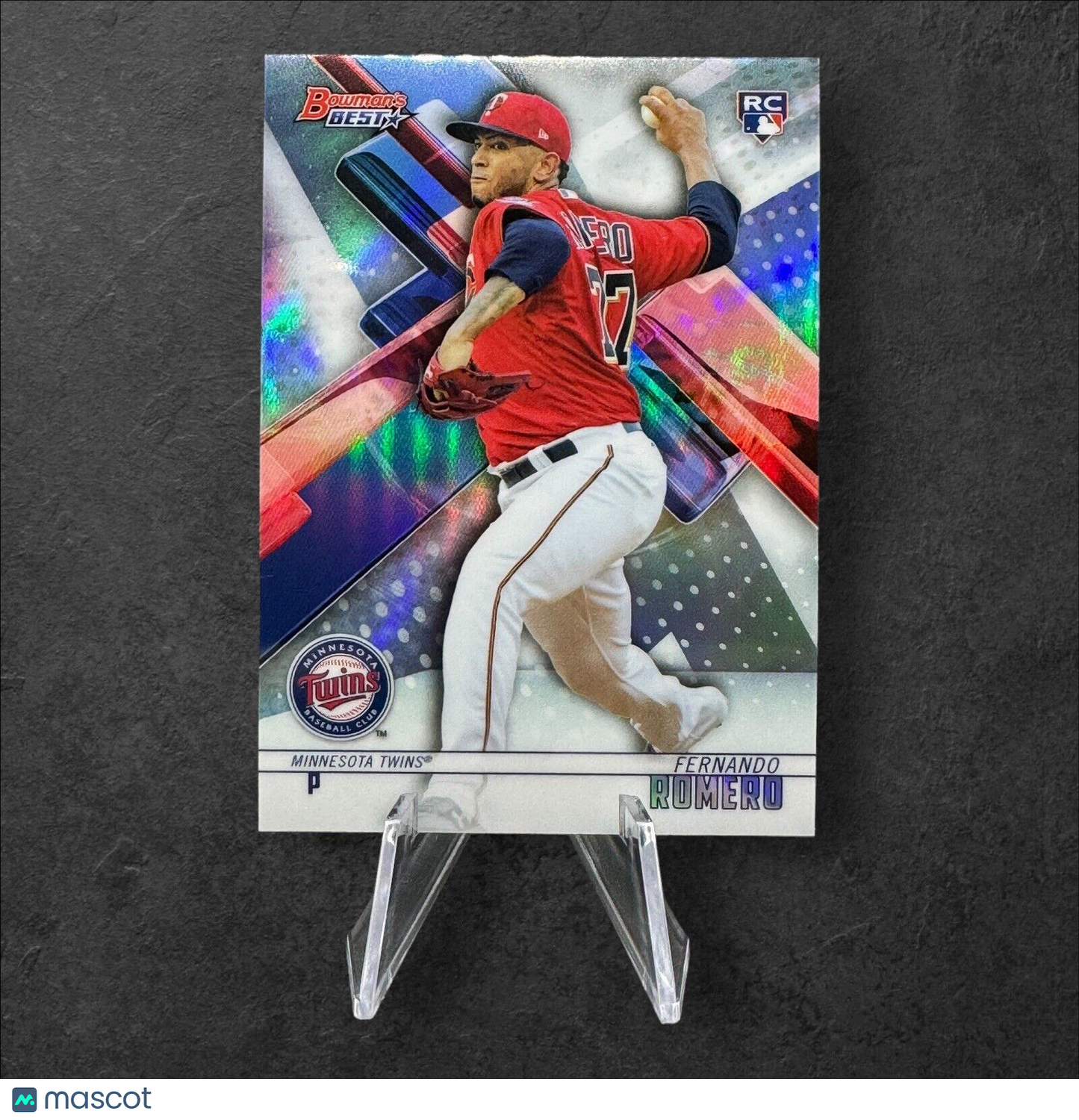 2018 Bowman’s Best Refractor #12 Fernando Romero