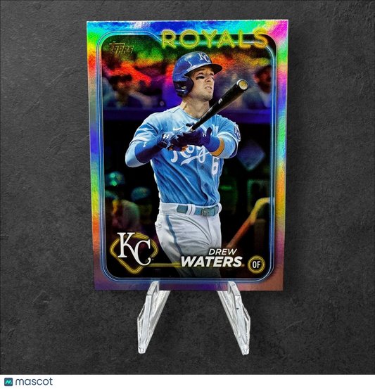 Drew Waters 2024 Topps Series 2 Rainbow Foil Parallel #646 Royals