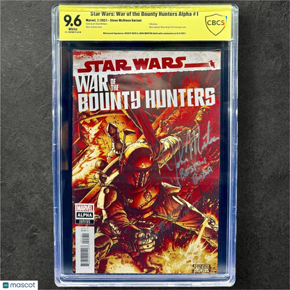 Star Wars War of the Bounty Hunters Alpha 1 (2021 Marvel) CBCS 9.6 Steve McNiven