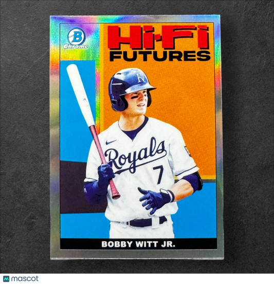 2022 Bowman Chrome Hi-Fi Futures Bobby Witt Jr. Kansas City Royals HIFI-5