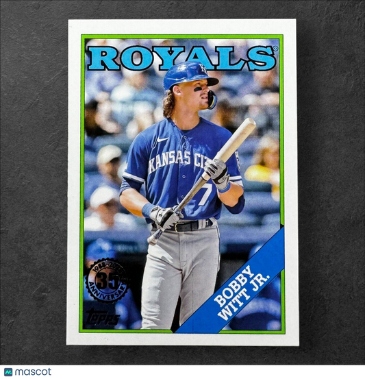 2023 Topps Bobby Witt Jr. 1988 Topps Baseball 35th Anniversary   #T88-90 Royals