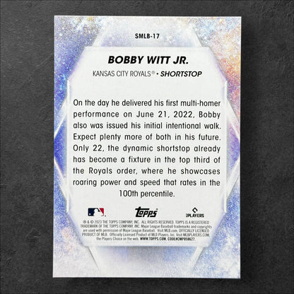 Bobby Witt Jr. 2023 Topps Series 1 STARS of MLB Kansas City Royals #SMLB-17