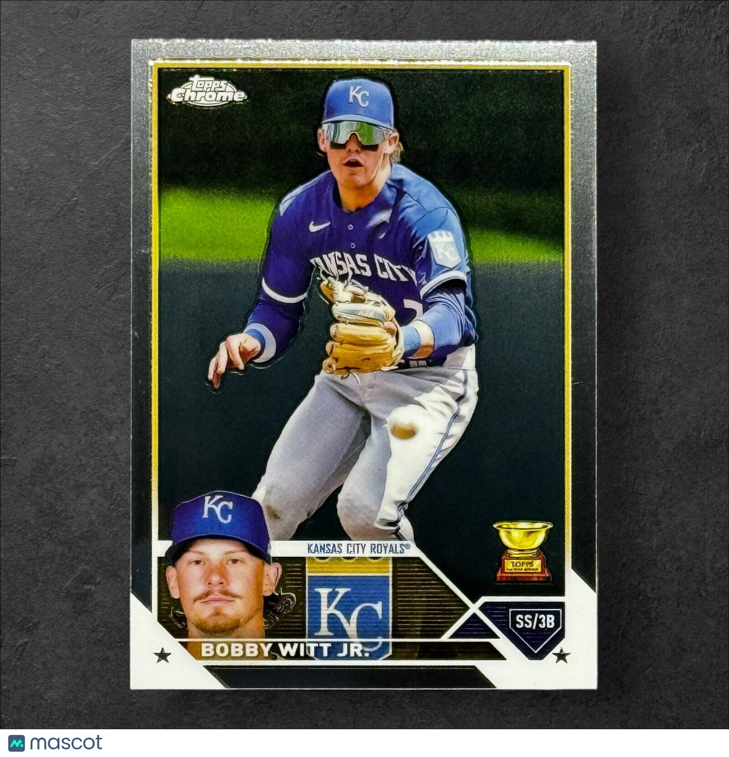 2023 Topps Chrome Bobby Witt Jr All-Star Rookie Cup #176 Kansas City Royals