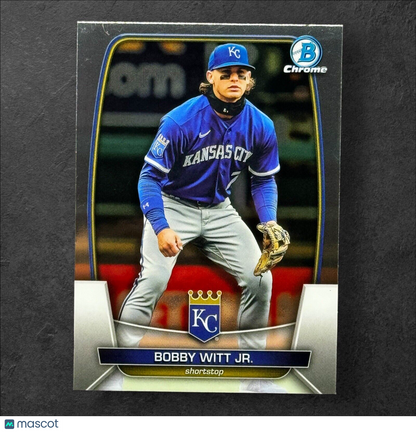 2023 BOWMAN CHROME KANSAS CITY ROYALS BOBBY WITT JR #79 A36