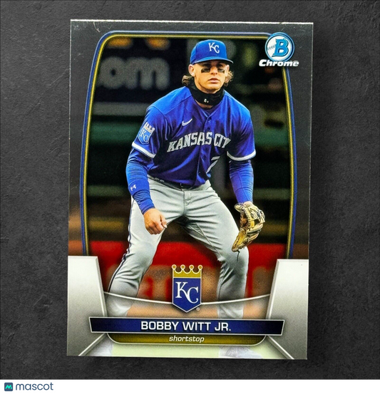 2023 BOWMAN CHROME KANSAS CITY ROYALS BOBBY WITT JR #79 A36