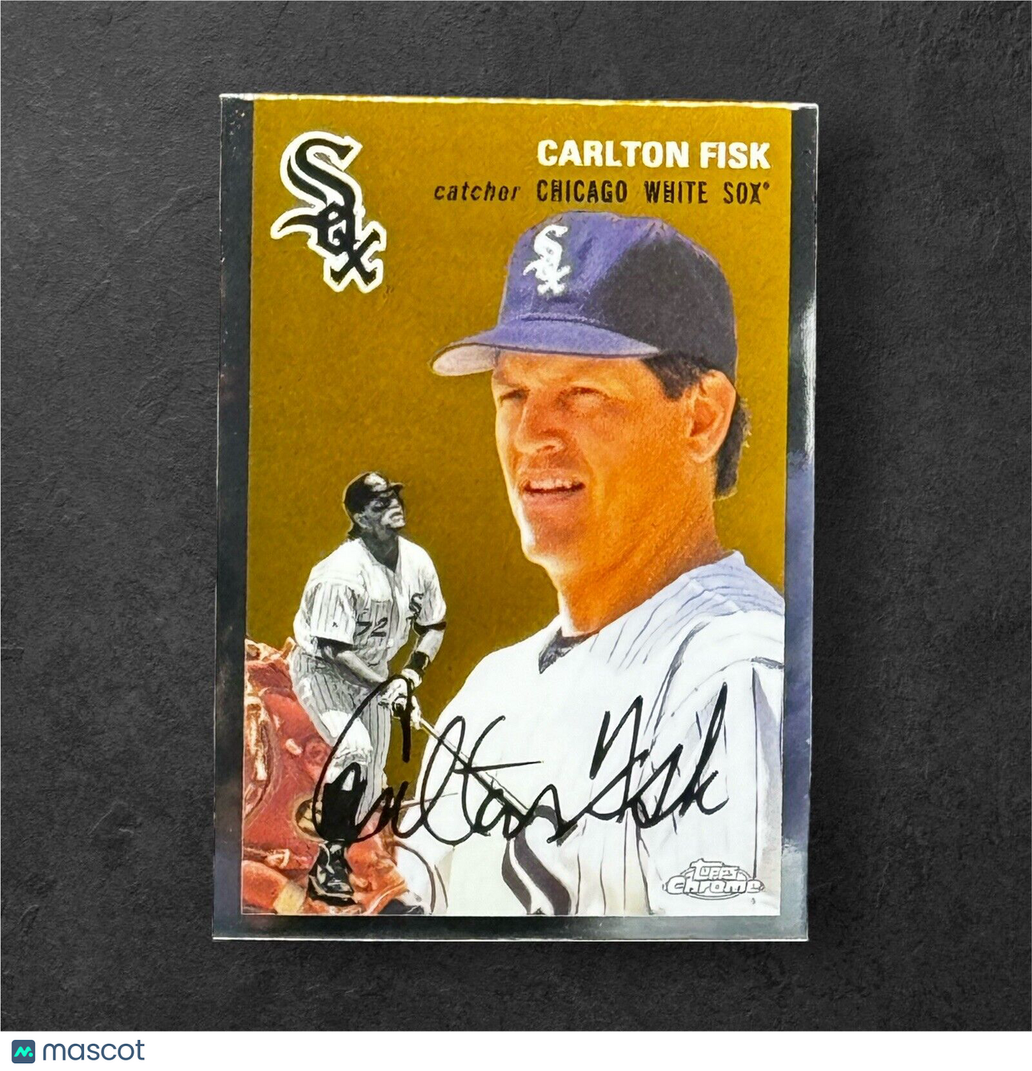 2023 Chrome Platinum Anniversary Base #403 Carlton Fisk  - Chicago White Sox