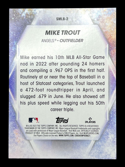 2023 Topps Stars of MLB #SMLB-2 Mike Trout