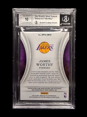 2015  Panini Immaculate Collection Dual Patch Auto /31 #DPA-JWO James Worthy