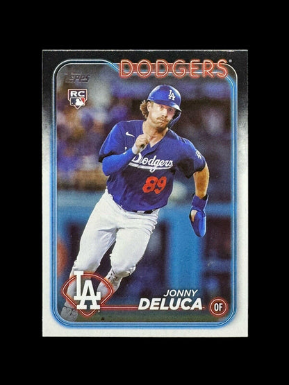 2024 Topps Series 1 Jonny Deluca #233 Team Color Border SSP RC Plus 4 More Cards