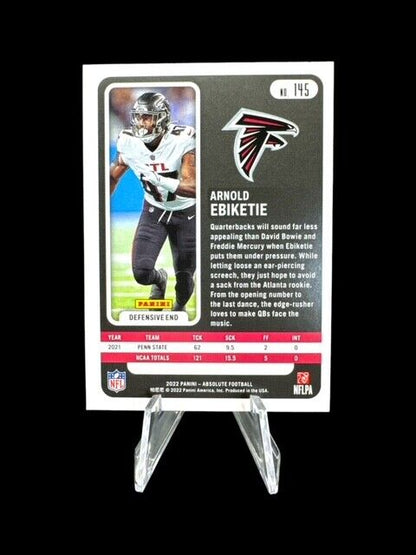 2022 Panini Absolute #145 Arnold Ebiketie ROO RC Rookie  Near mint or better