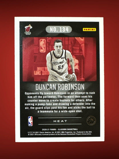 Duncan Robinson 2020-21 Panini Illusions #134 Heat