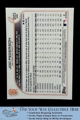 2022 Topps #USC5 Joc Pederson    Near Mint