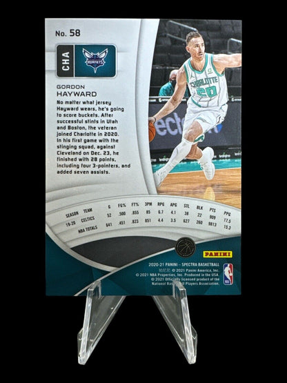 2020-21 Panini Spectra #58 Gordon Hayward