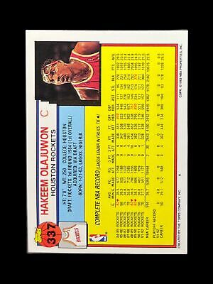 1992 Topps #337 Hakeem Olajuwon