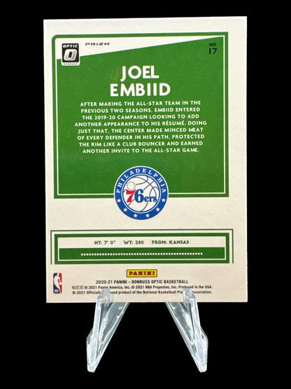 2020 Donruss Optic All Stars Red Pulsar #17 Joel Embiid