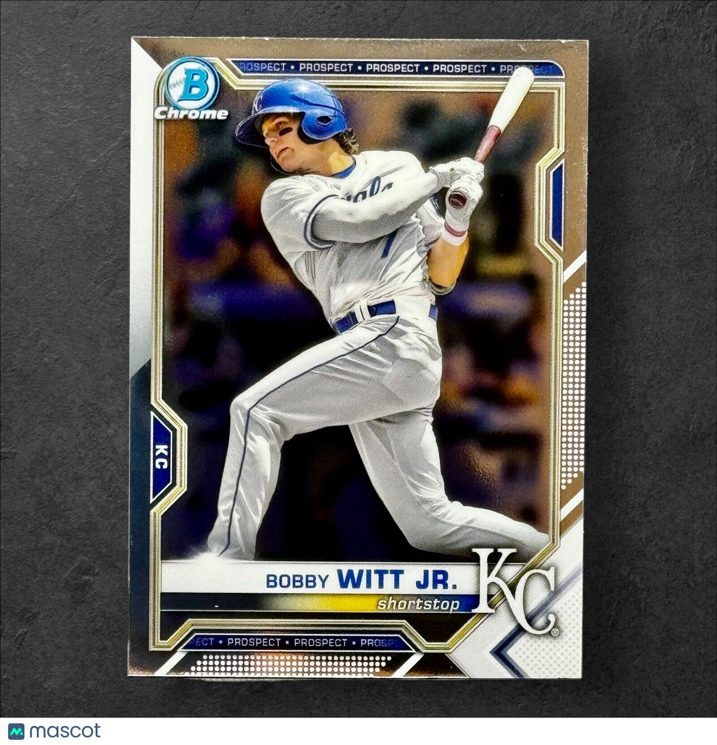 2021 Bowman Chrome Draft Bobby Witt Jr #BDC-47 Royals - SEE PIC CAREFULLY