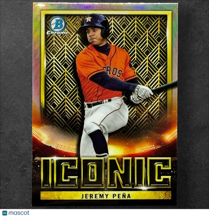 2023 Bowman Chrome Jeremy Pena Iconic Refractor Houston Astros