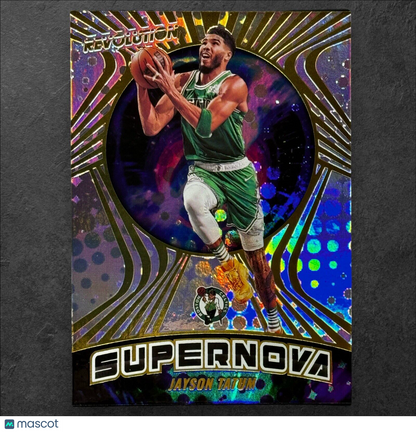 JAYSON TATUM 2021-22 PANINI REVOLUTION BASKETBALL SUPERNOVA CELTICS