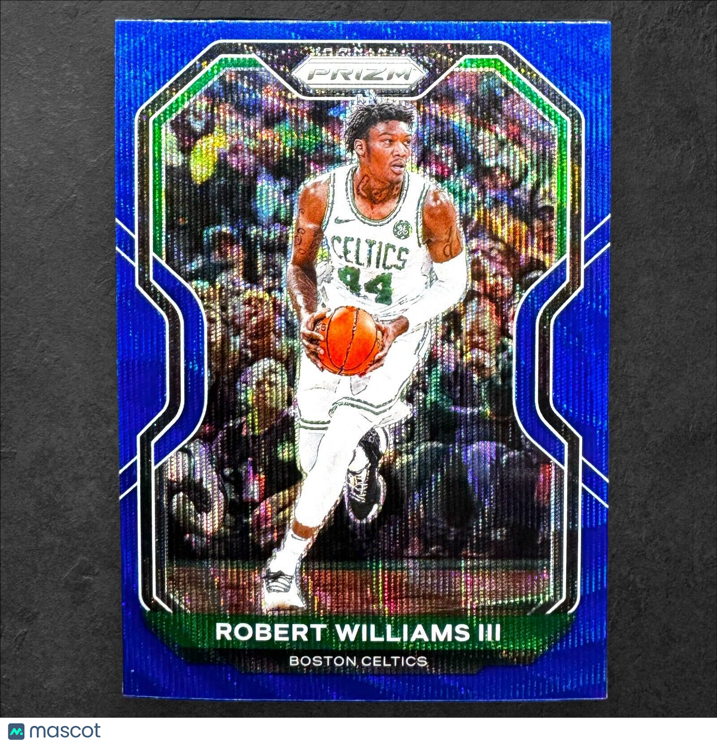 2020-21 Panini Prizm Prizms Blue Wave #35 Robert Williams III