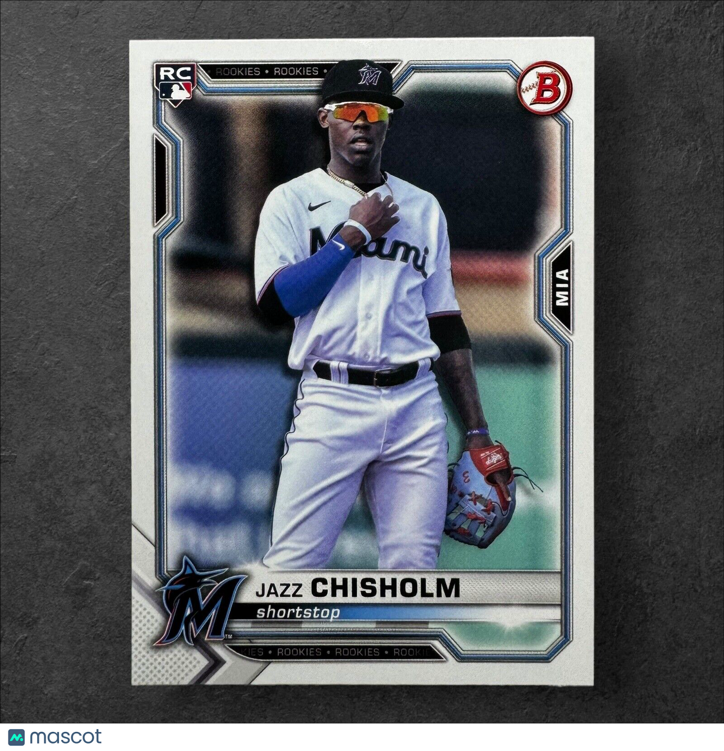 2021 Bowman #71 Jazz Chisholm RC Rookie Miami Marlins