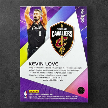 2020-21 Panini Recon Kevin Love HoloFoil #200