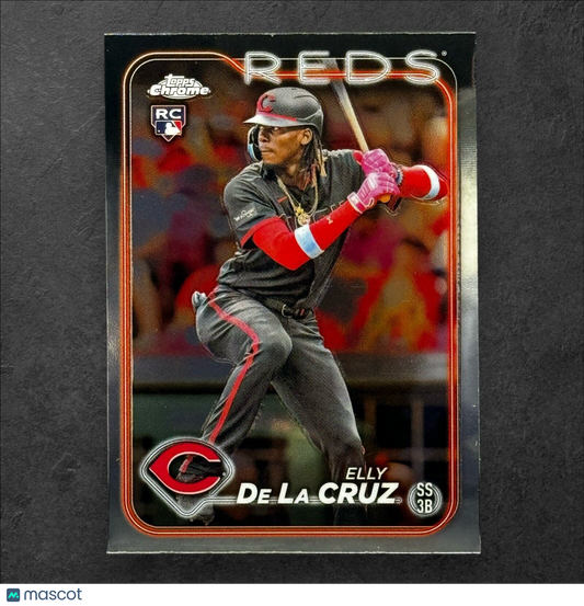 2024 Topps Chrome Base (RC) Elly De La Cruz Rookie #44 Cincinnati Reds