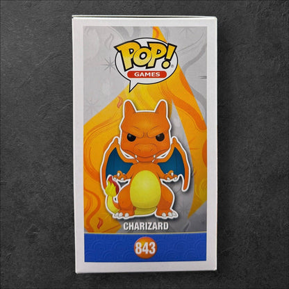 Funko Pop! Pokémon Charizard #843 with POP Protector