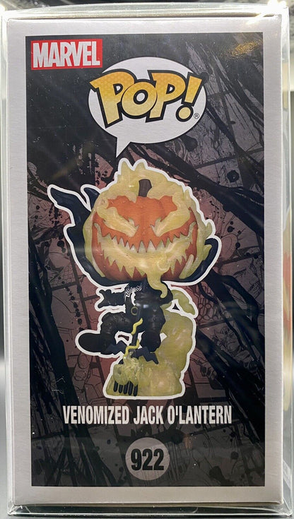 Venomized Jack-O-Lantern Funko Pop #922 Venom HotTopic Exclusive Pop /Protector