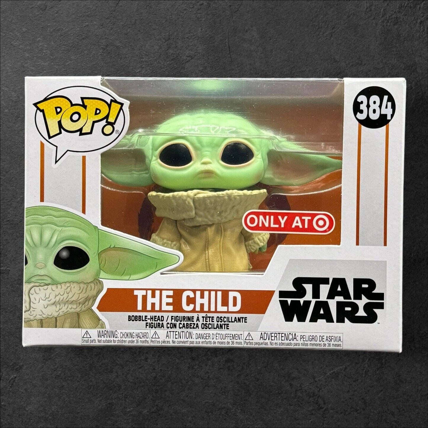 Funko Pop! Star Wars Mandalorian The Child #384 Grogu Target Exclusive