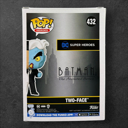 Funko Pop! DC Batman Animated Series #432 Two-Face 2021 L.A. Comic Con Exclusive