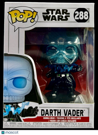 Funko Pop! Electrocuted Darth Vader #288 Star Wars W/Hard Stack Pop Protector