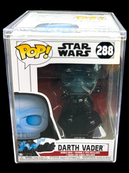 Funko Pop! Electrocuted Darth Vader #288 Star Wars W/Hard Stack Pop Protector