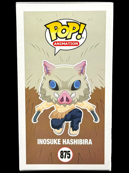 Funko Pop! Animation Demon Slayer 875 Flocked Inosuke Hashibira Special Edition