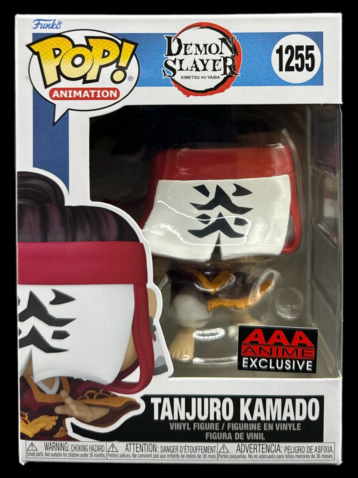 Funko Pop! Demon Slayer TANJURO KAMADO AAA Anime Expo Exclusive MINT /Protector