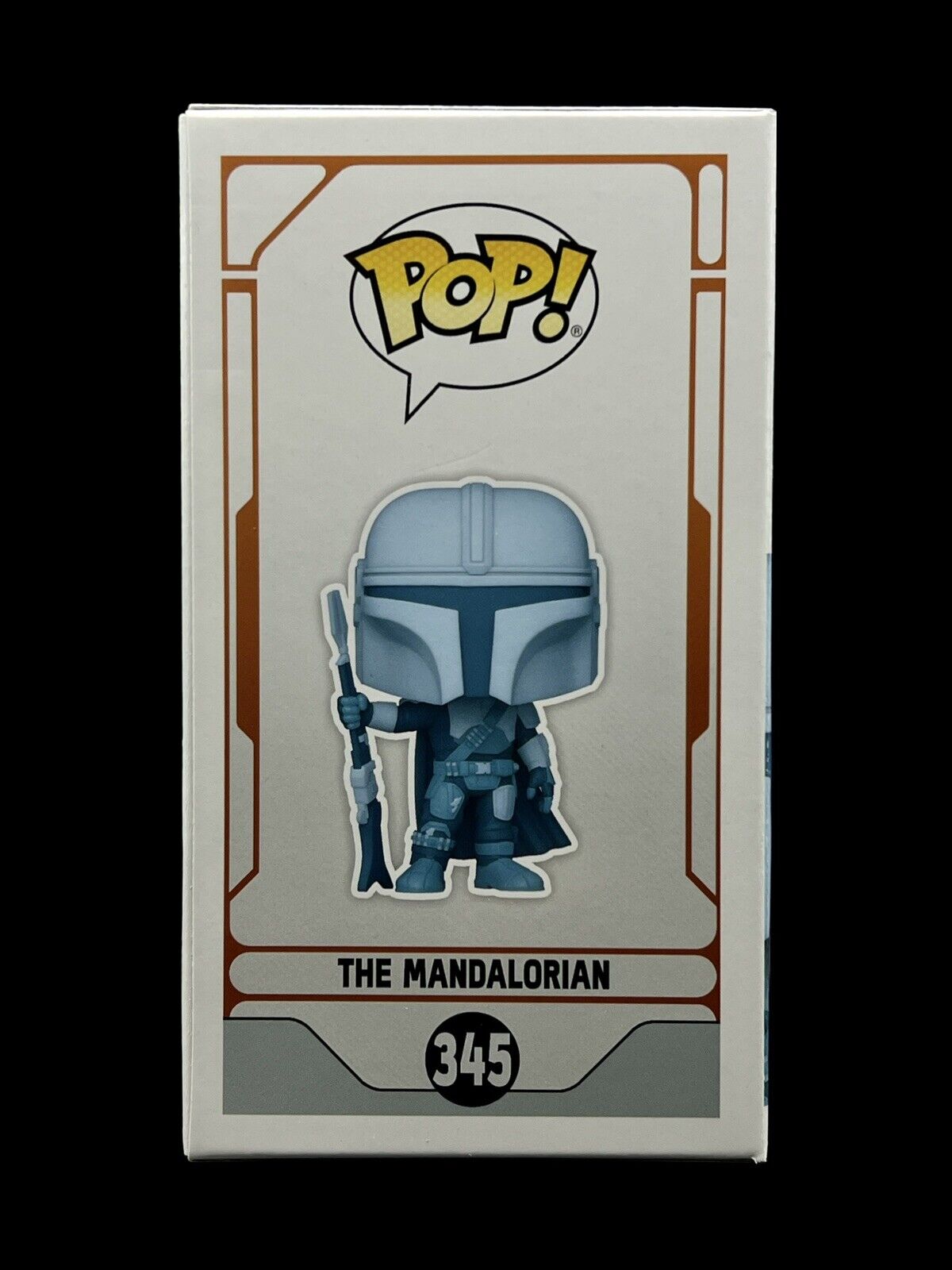 Star Wars The Mandalorian Hologram GlowIn The Dark Funko Pop 345 /Pop Protector