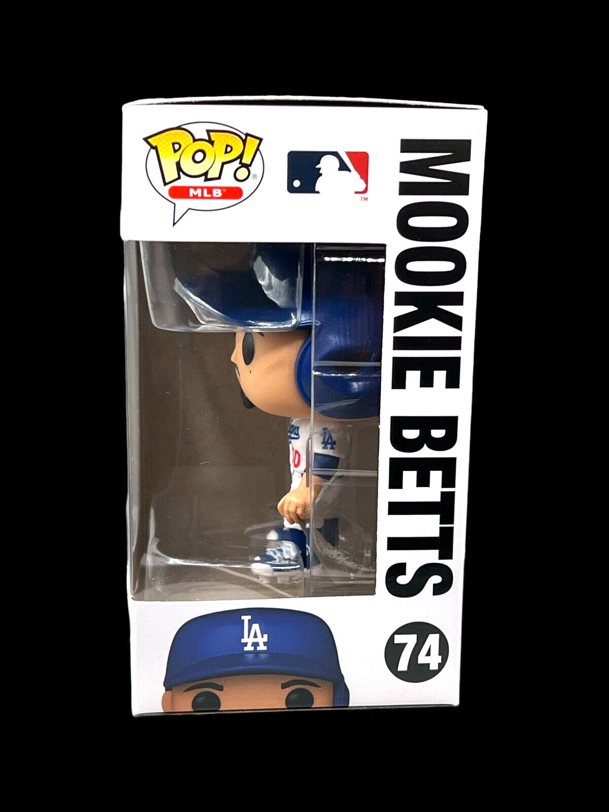 Funko POP! MLB: Dodgers MOOKIE BETTS Home Uniform Figure #74 w/ Pop Protector