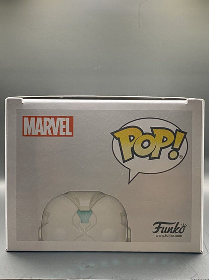 Funko Pop! Marvel WandaVision The Vision Studios Disney #824 w/Pop Protector