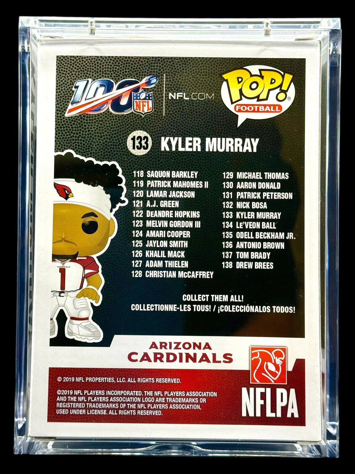 Funko Pop Kyler Murray Autograph Beckett Certified Rookie Figure! Limited /140