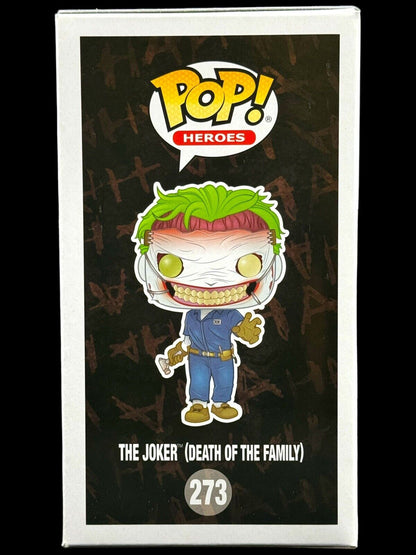 Funko POP HOT TOPIC EXCLUSIVE Death of the Family Joker #273 DC Super Heroes