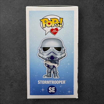 Funko Pop! Star Wars Stormtrooper Metallic GameStop Exclusive SE w/ Protector