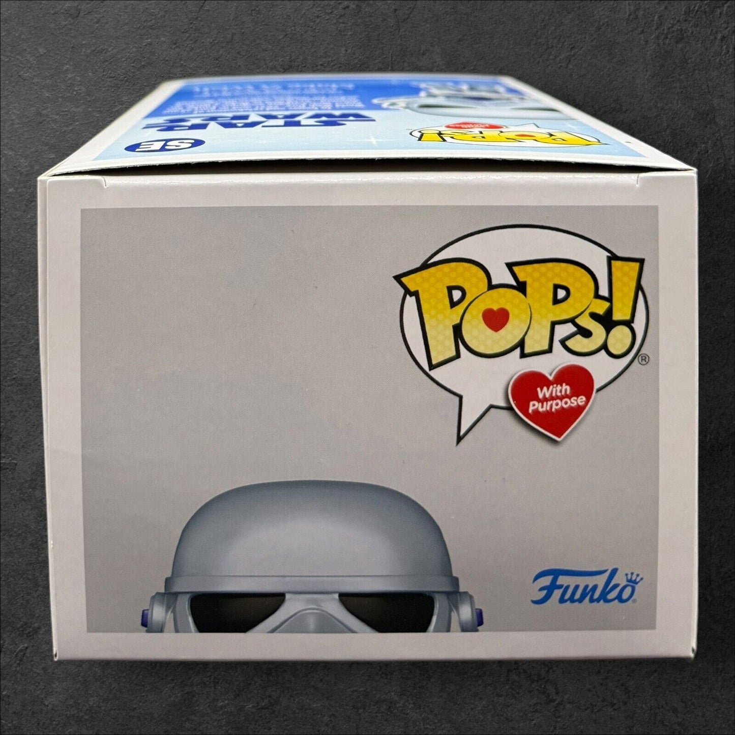 Funko Pop! Star Wars Stormtrooper Metallic GameStop Exclusive SE w/ Protector