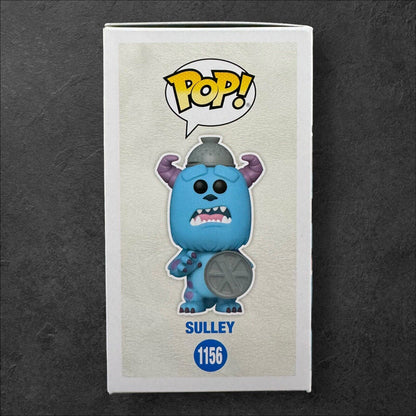 Funko Pop DISNEY PIXAR MONSTERS INC SULLEY FLOCKED #1156 AMAZON EXCLUSIVE