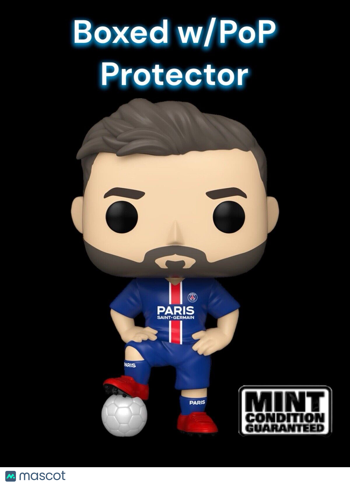 Funko Pop! Football PSG Lionel Messi! Vinyl Figure #50 - MINTY