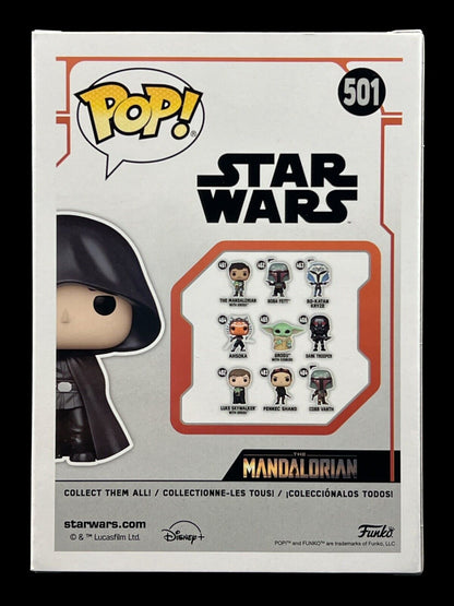 FUNKO POP! STAR WARS: LUKE SKYWALKER G.I.D. #501 EE EXCLUSIVE W/POP PROTECTOR