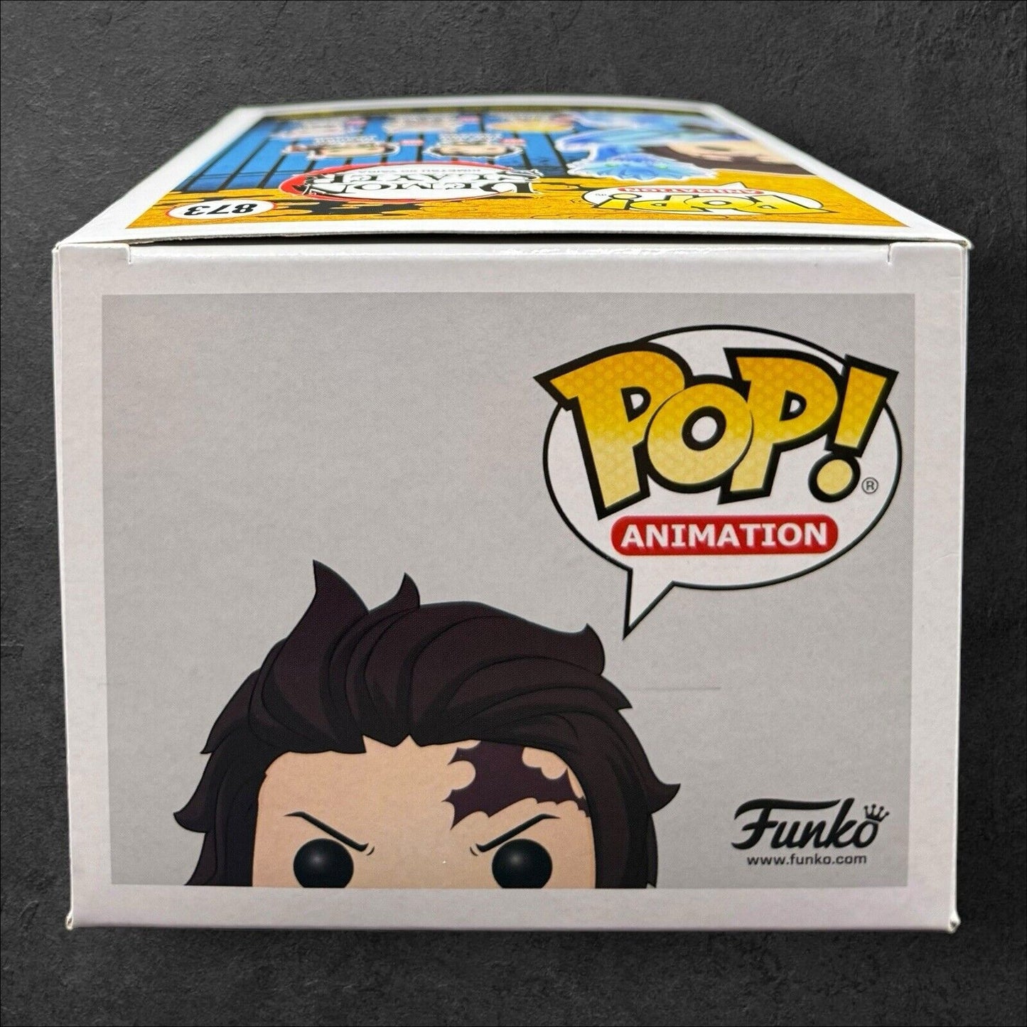 Funko Pop! Vinyl 873 Demon Slayer: Tanjiro Kamado Glow In The Dark Box Lunch Ex